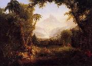 Thomas Cole Garden of Eden oil painting